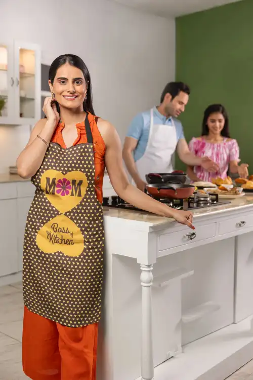 Mom Boss of The Kitchen  Apron