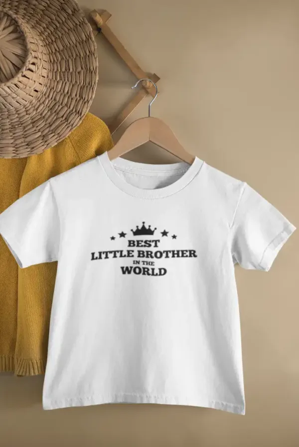 Best Little Brother in The World Boys Drifit T-shirt