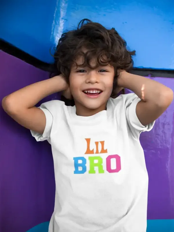 Colorful Lil Bro Boys Drifit T-shirt