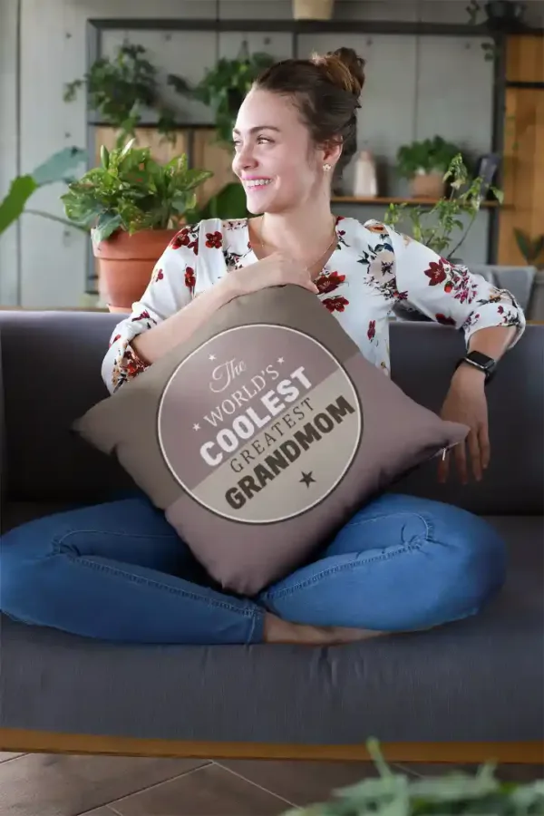 Coolest Greatest Grandma Cushion Cover