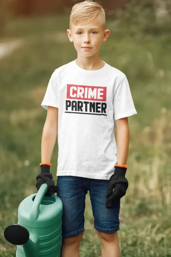 Crime Partner Boys Drifit T-shirt