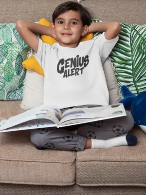 Genius Alert Unisex Drifit Kid T-shirt