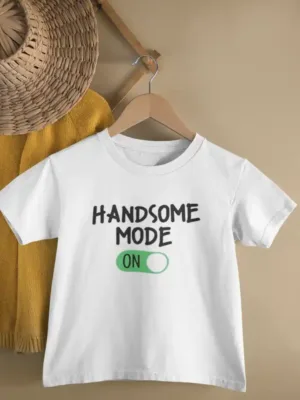 Handsome Mode On Unisex Drifit Kid T-shirt