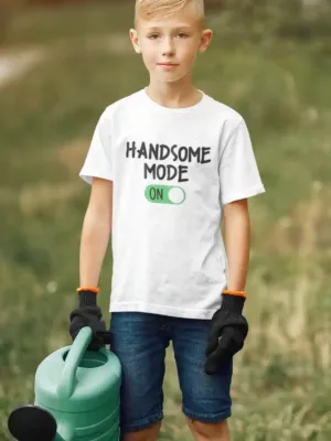 Handsome Mode On Unisex Drifit Kid T-shirt