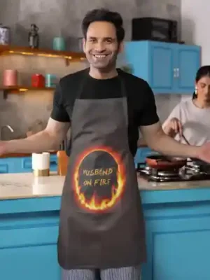 Husband On Fire Apron