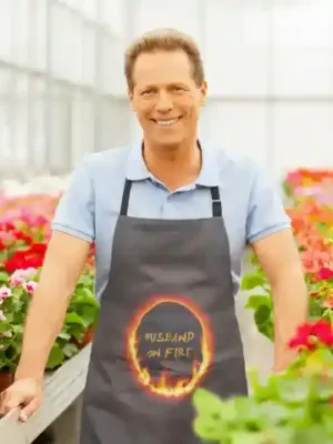 Husband On Fire Apron