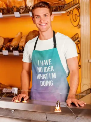 I Have No Idea What I'm Doing Husband Apron