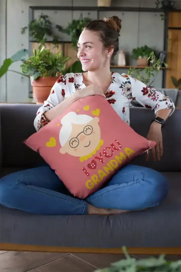 I Love You Grandma Cushion Cover