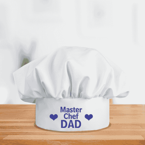 Masterchef Dad Apron With Chef Hat