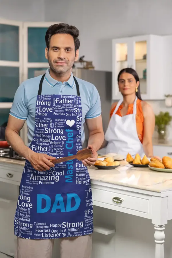Masterchef Dad Apron With Chef Hat