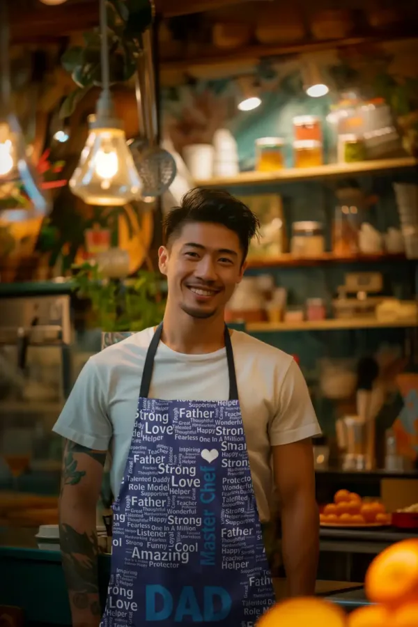 Masterchef Dad Apron With Chef Hat
