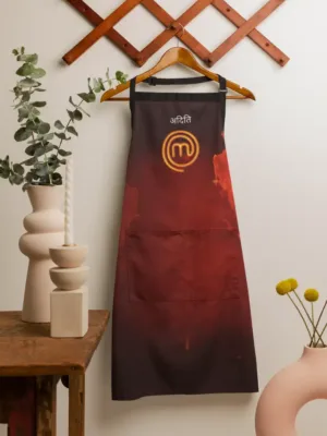 Personalized Master Chef Name Apron And Chef Hat for Men & Women