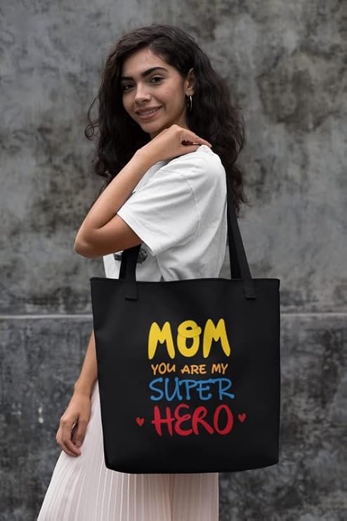 Mom You Are My Super Hero Tote Bag