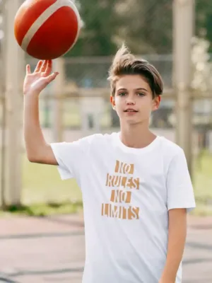 No Rules No Limits Unisex Drifit Kid T-shirt