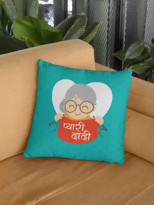 Pyari Dadi Cushion Cover