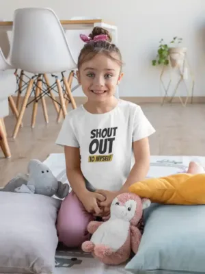 Shout Out to Myself Unisex Drifit Kid T-shirt
