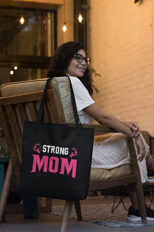 Strong Mom Tote Bag