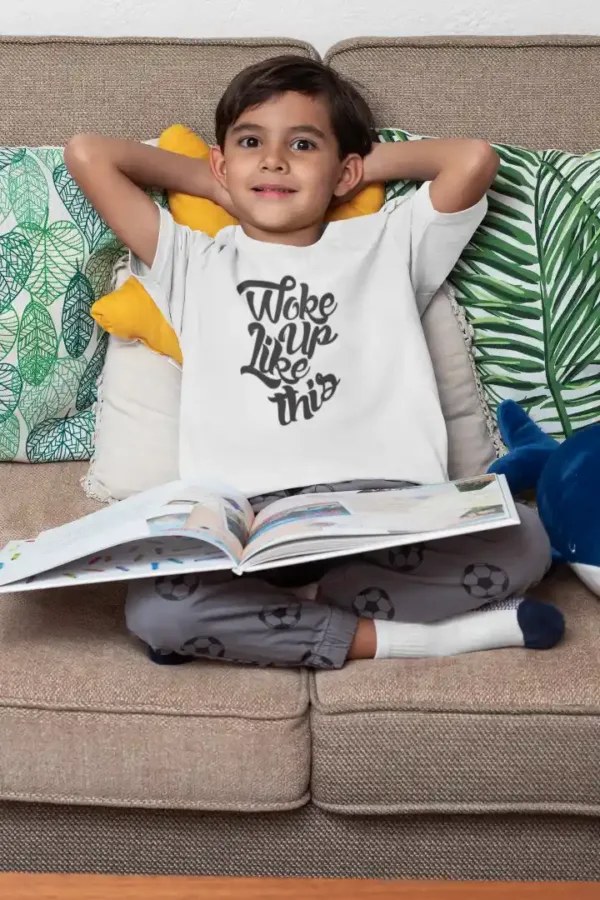 Woke Like Up This Unisex Drifit Kid T-shirt