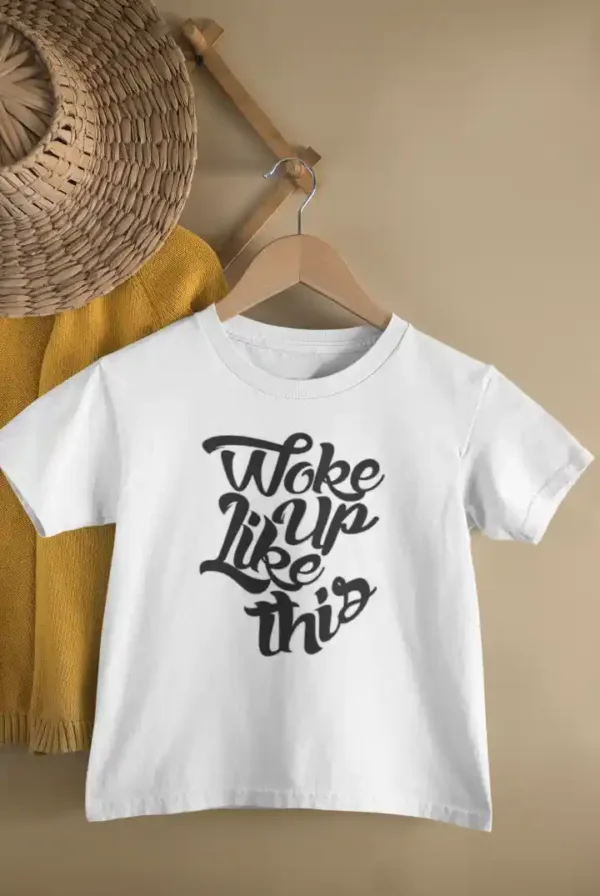 Woke Like Up This Unisex Drifit Kid T-shirt