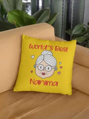 Worlds Best Nanima Cushion Cover