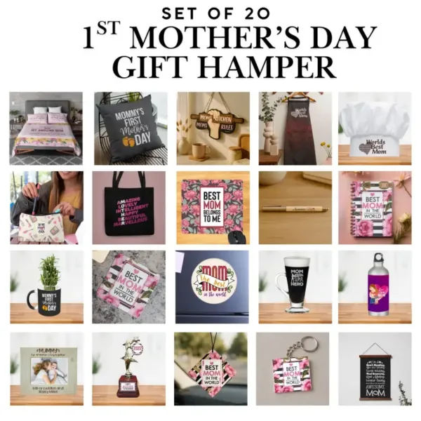 1st Mother's Day Gift Hamper set of 20