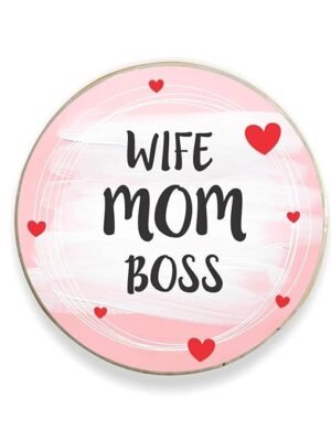 Wife Mom Boss Fridge Magnet