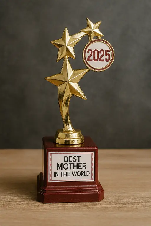 Best Mom In The World Trophy