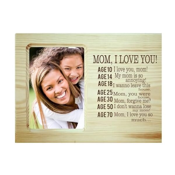 Mom I Love You Photo Frame