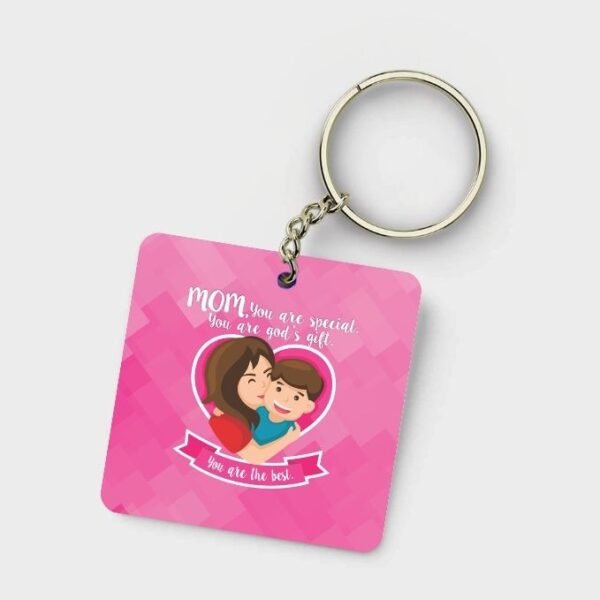 Mom You Are God Gift Keychain