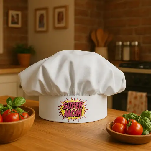 Super Mom Chef Hat