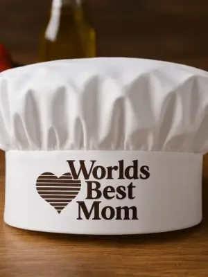 World's Best Mom Chef Hat