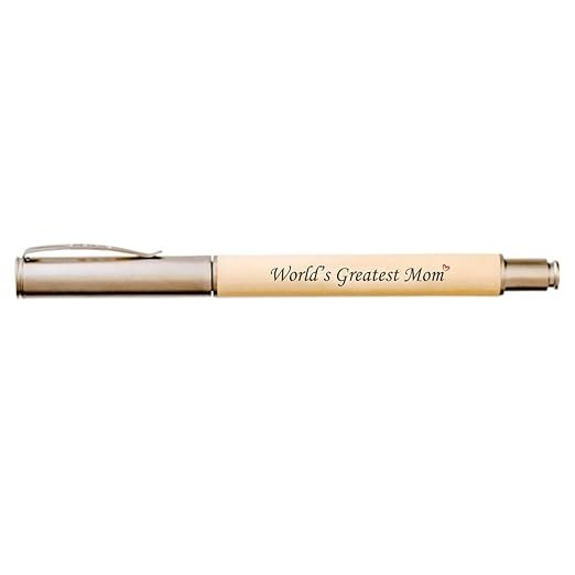 World's Greatest Mom Wooden Pen
