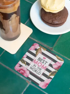 best mom in the world tea coaster (1)