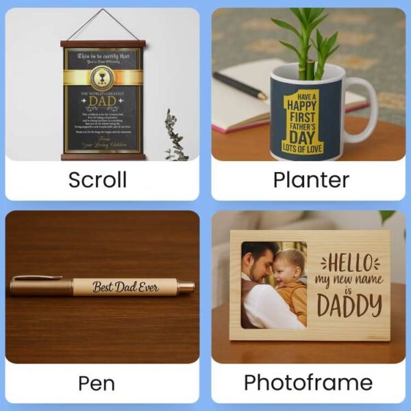1st Father's Day Hamper Set of 12 Gifts