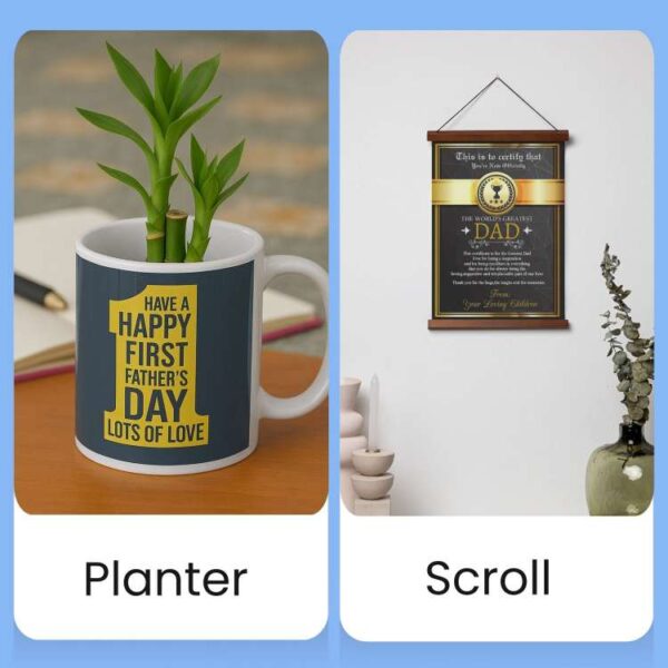 1st Father's Day Hamper Set of 10 Gifts