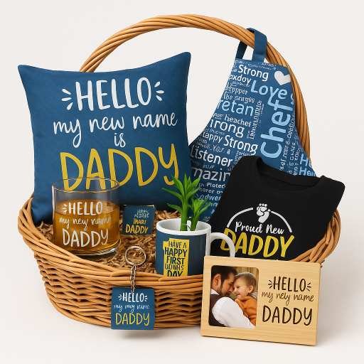 1st Father's Day Hamper Set of 6 Gifts