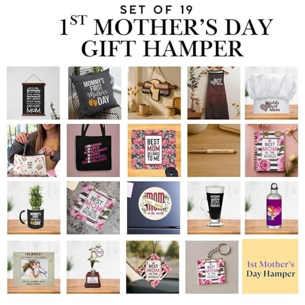 1st Mother's Day Gift Hamper set of 19