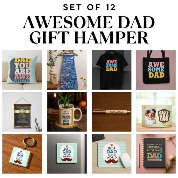 Awesome Dad Hamper Set of 12 Gifts