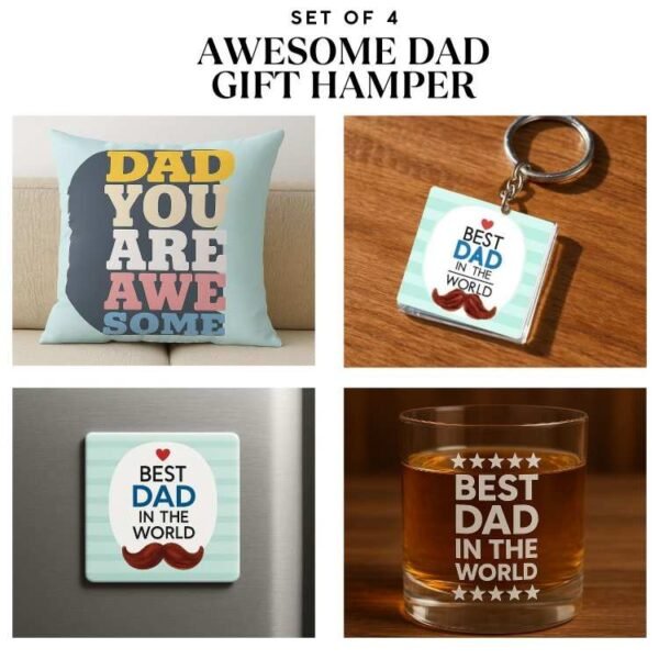 Awesome Dad Hamper Set of 4 Gifts