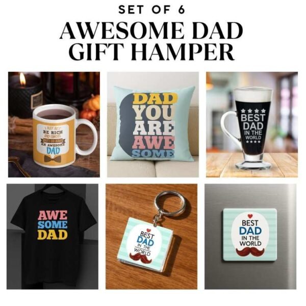 Awesome Dad Hamper Set of 6 Gifts