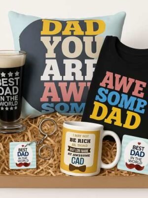 Awesome Dad Hamper Set of 6 Gifts