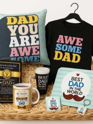Awesome Dad Hamper Set of 9 Gifts