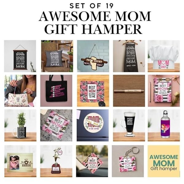 Awesome Mom Gift Hamper set of 19