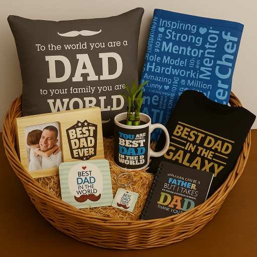 Best Dad Hamper Set of 12 Gifts