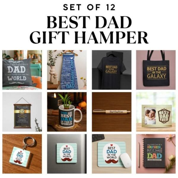 Best Dad Hamper Set of 12 Gifts