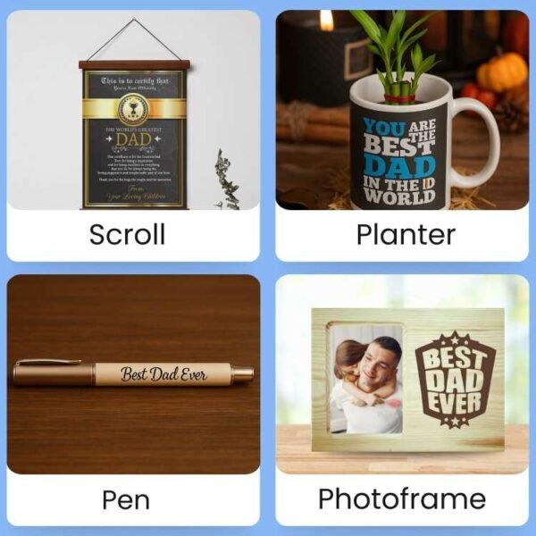 Best Dad Hamper Set of 12 Gifts