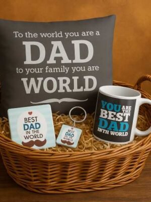 Best Dad Hamper Set of 4 Gifts