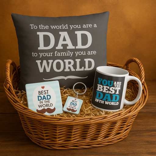 Best Dad Hamper Set of 4 Gifts