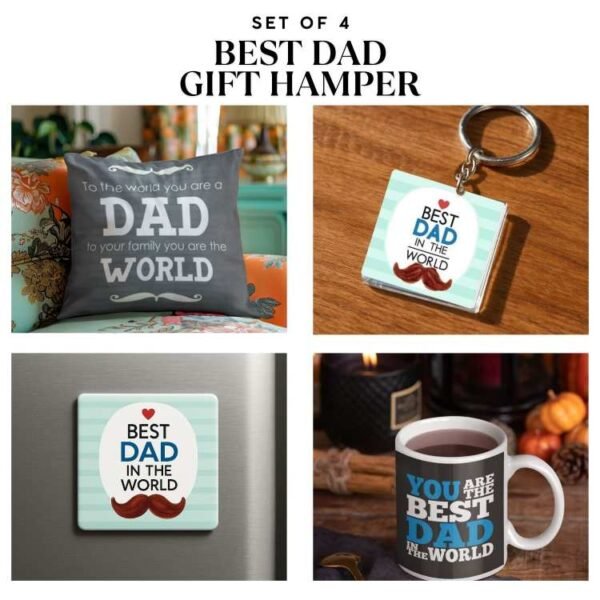 Best Dad Hamper Set of 4 Gifts