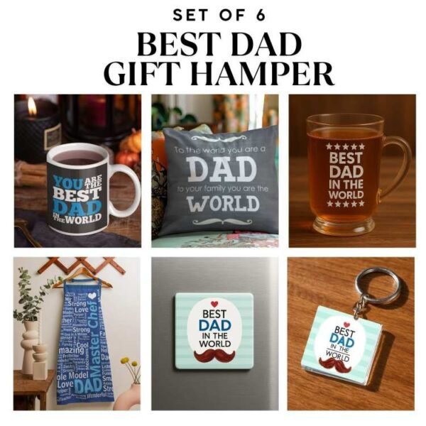 Best Dad Hamper Set of 6 Gifts